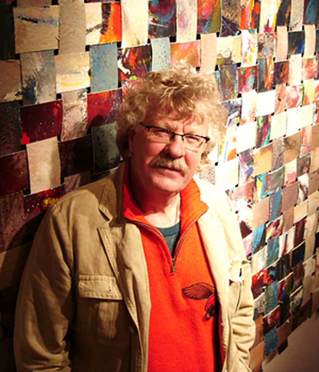 Gerard ‘t Hart - Abstract, gemengde techniek op papier (ingelijst, groot) kopen? Bied vanaf 95!