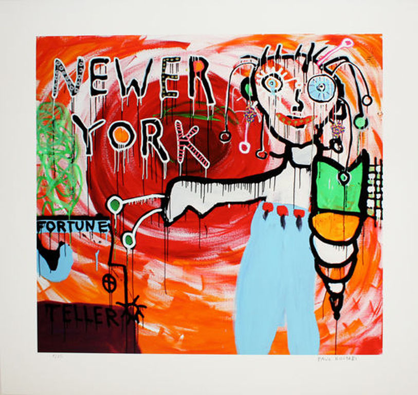 Paul Kostabi, Glicee, "Newer York" kopen? Bied vanaf 35!