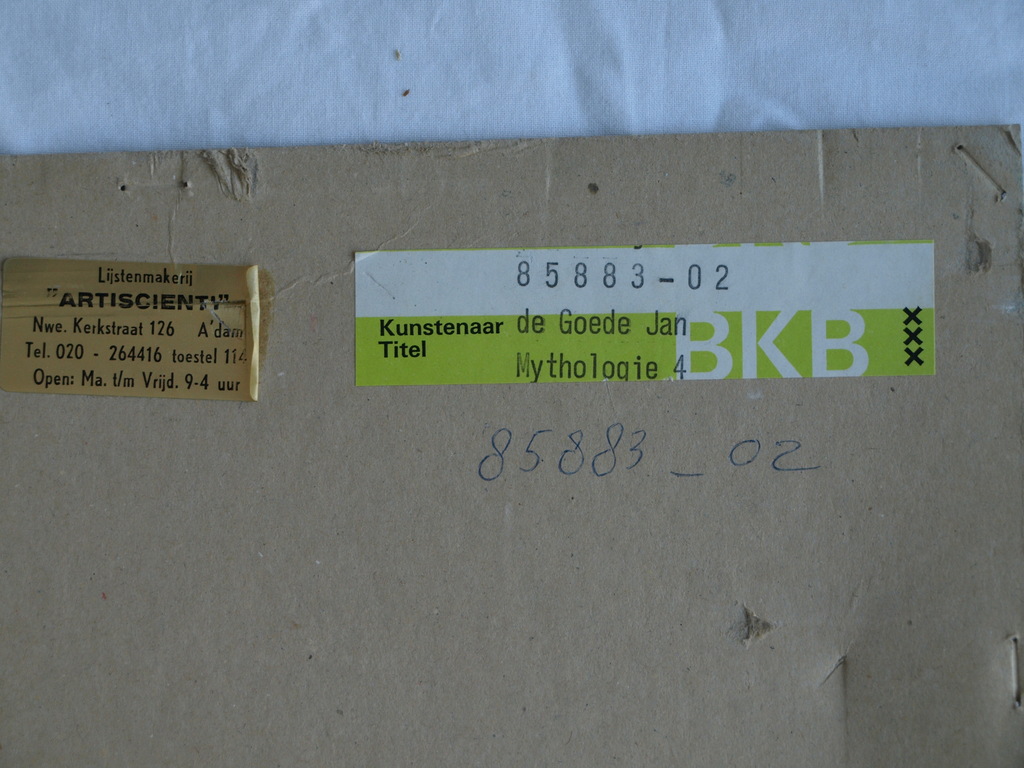 Jan de Goede (1946) – Foto – Mythologie 4 – Zelfportret - ca 1975 kopen? Bied vanaf 1!