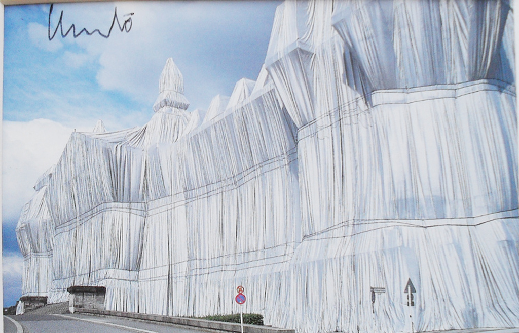 CHRISTO Multiple - Reichstag , Project for Berlin 1995 - handgesigneerd kopen? Bied vanaf 45!
