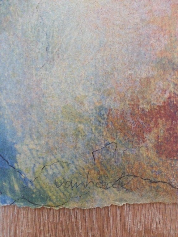 Hans Vanhorck, zeefdruk op papier kopen? Bied vanaf 40!