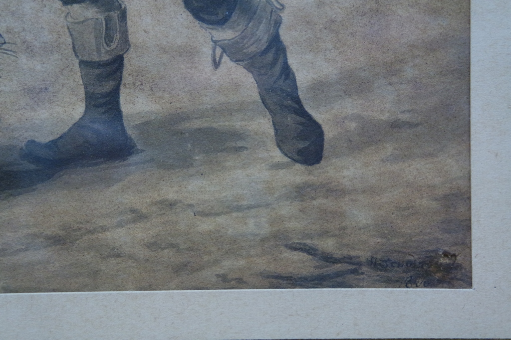 Hendrik Jacobus Scholten (1824-1907) - tartaar met slee in winters landschap kopen? Bied vanaf 85!