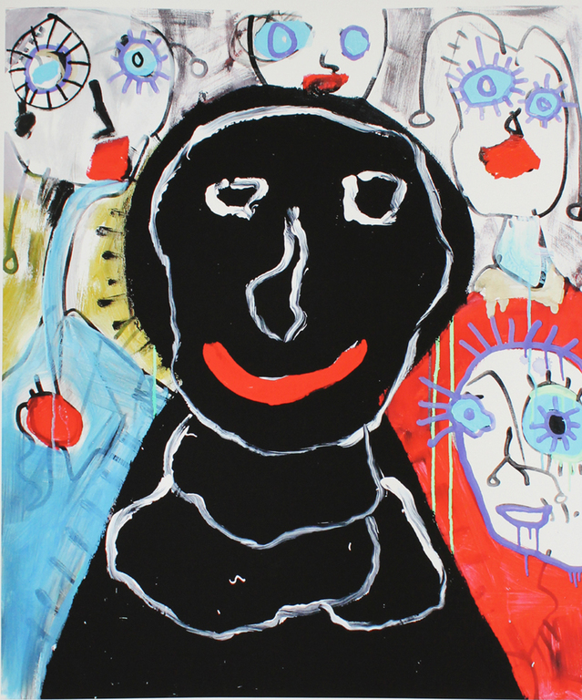 Paul Kostabi. -KWEETNIE- Giclee 2013. Handgesigneerd. Oplage slechts 30 exempl. kopen? Bied vanaf 57!