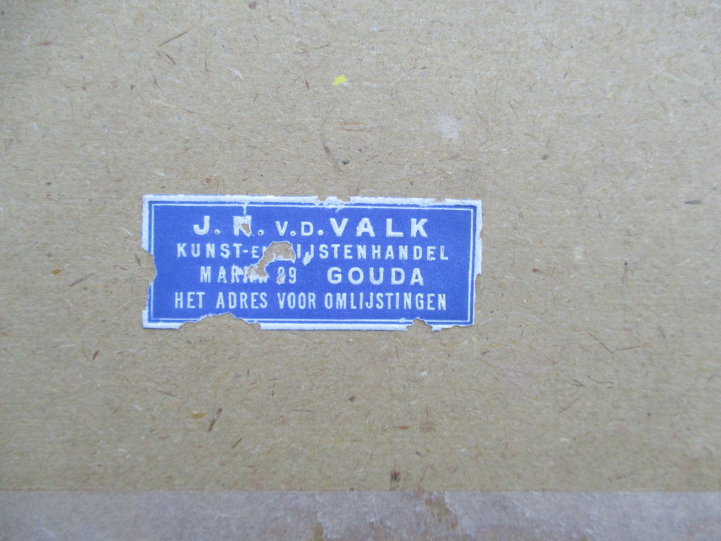 Onbekende kunstenaar: kleurenaquatint, Bruges quai des ? kopen? Bied vanaf 1!