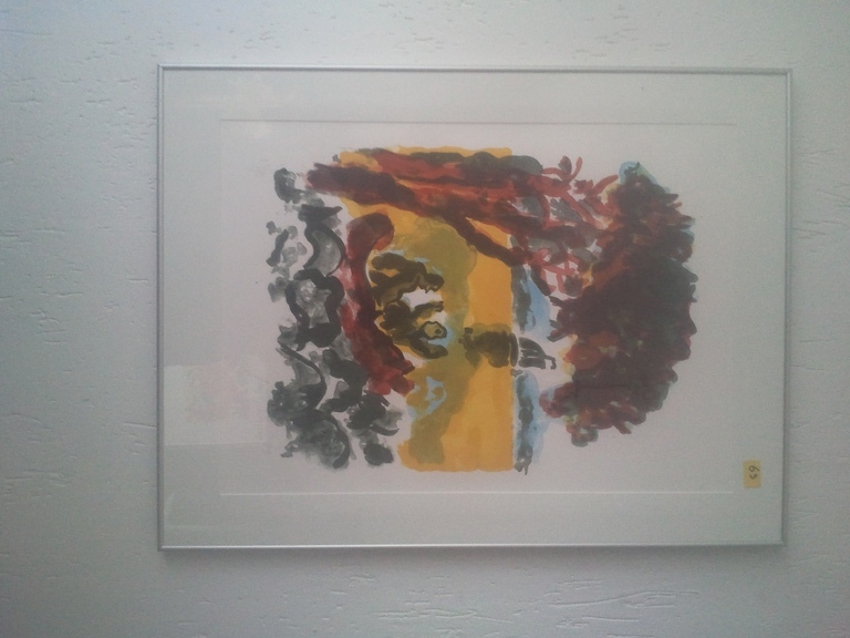 Jan Sierhuis:Kleurenlitho nr 23/90 verkocht voor € 65!