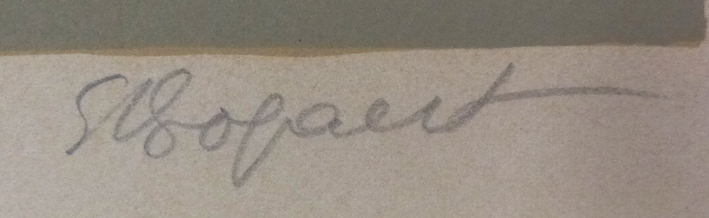 Gaston Bogaert (1918-2008), kleurenlitho, ''L'eau''. kopen? Bied vanaf 25!