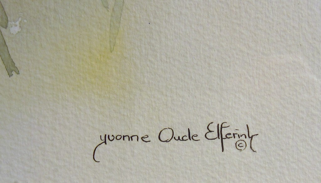 Yvonne Oude Elferink - Aquarel bloemstilleven kopen? Bied vanaf 1!