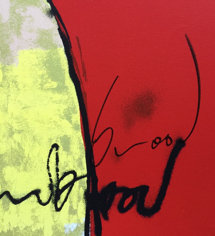 Herman Brood - Gesigneerde zeefdruk op linnen: Naked Beauty kopen? Bied vanaf 550!