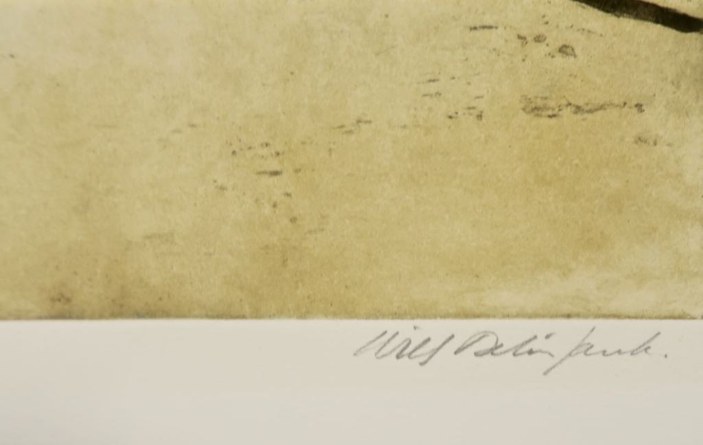 Willy Belinfante-Sauerbier: Ets, Wasdag kopen? Bied vanaf 50!