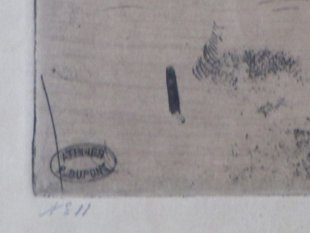 Pieter Dupont, Booten in de sneeuw, Ets op zink 1893-'94 kopen? Bied vanaf 90!