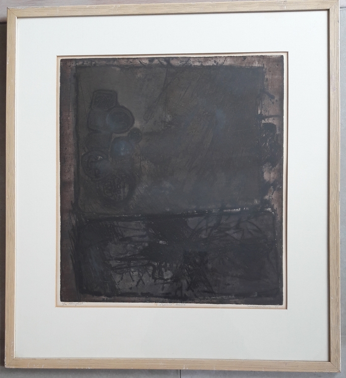W . Moonen, titel klaaglied, gesigneerd.  verkocht voor € 50!