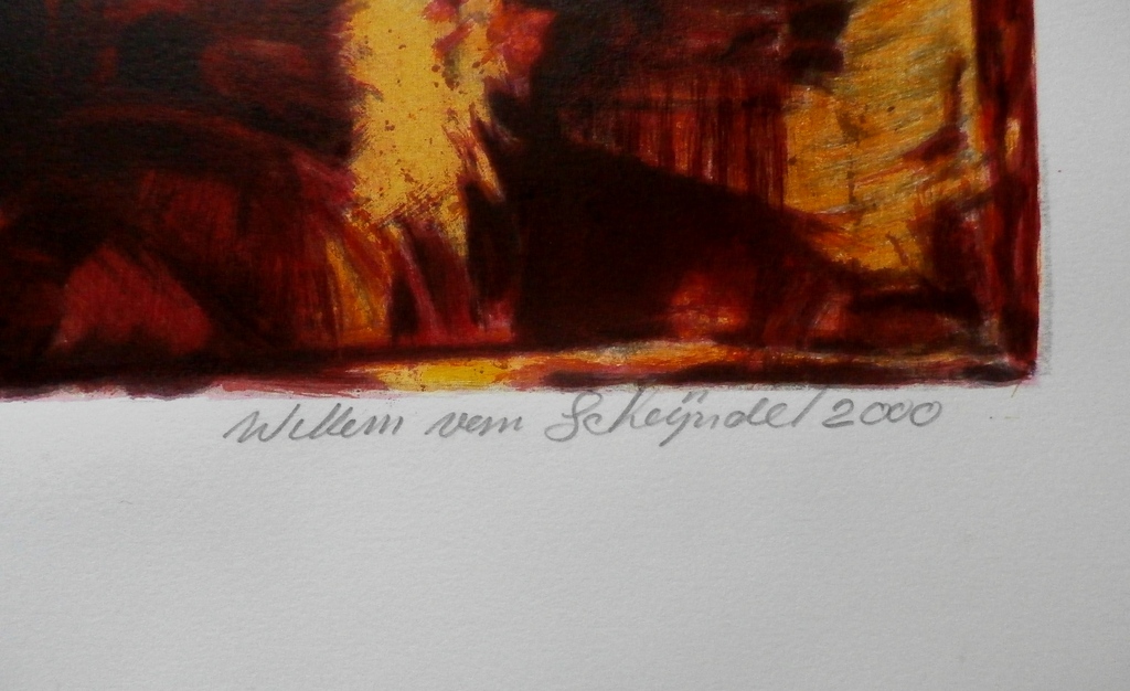 Willem van Scheijndel -  Willem van Scheijndel -Zeefdruk: Going to the ball - 2000 kopen? Bied vanaf 80!