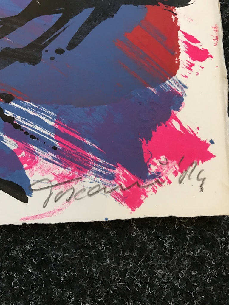 Bep Toscani  originele zeefdruk/ Litho Eigen druk 1984 kopen? Bied vanaf 1!