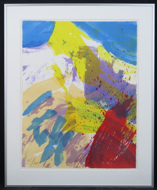 Jan Cremer: Zeefdruk, Kaukasus - Ingelijst kopen? Bied vanaf 150!