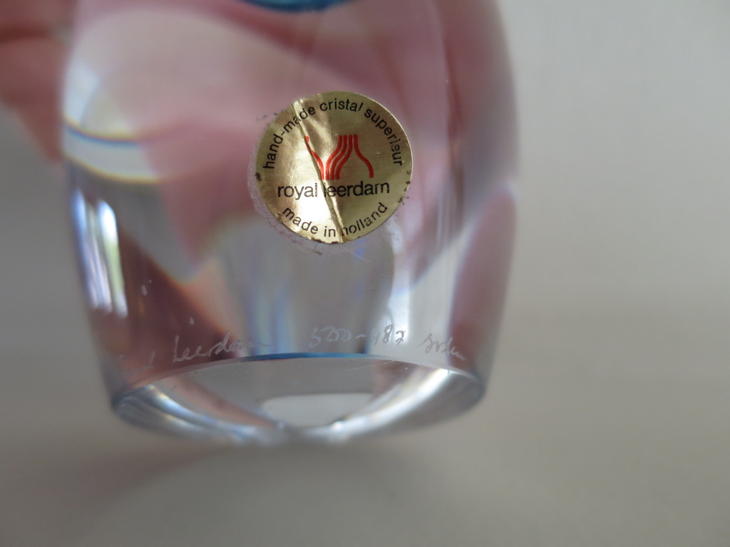 Royal Leerdam glaskunst kopen? Bied vanaf 99!
