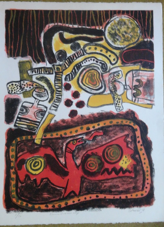 Corneille, kleurenlitho kopen? Bied vanaf 250!