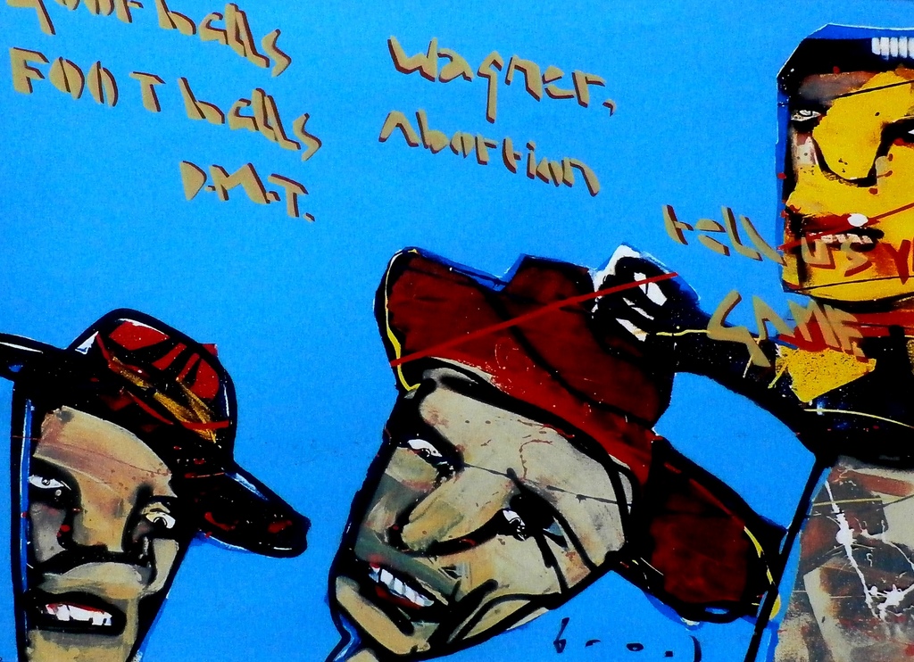 Herman Brood - grote zeefdruk: Goofballs verkocht voor € 450!