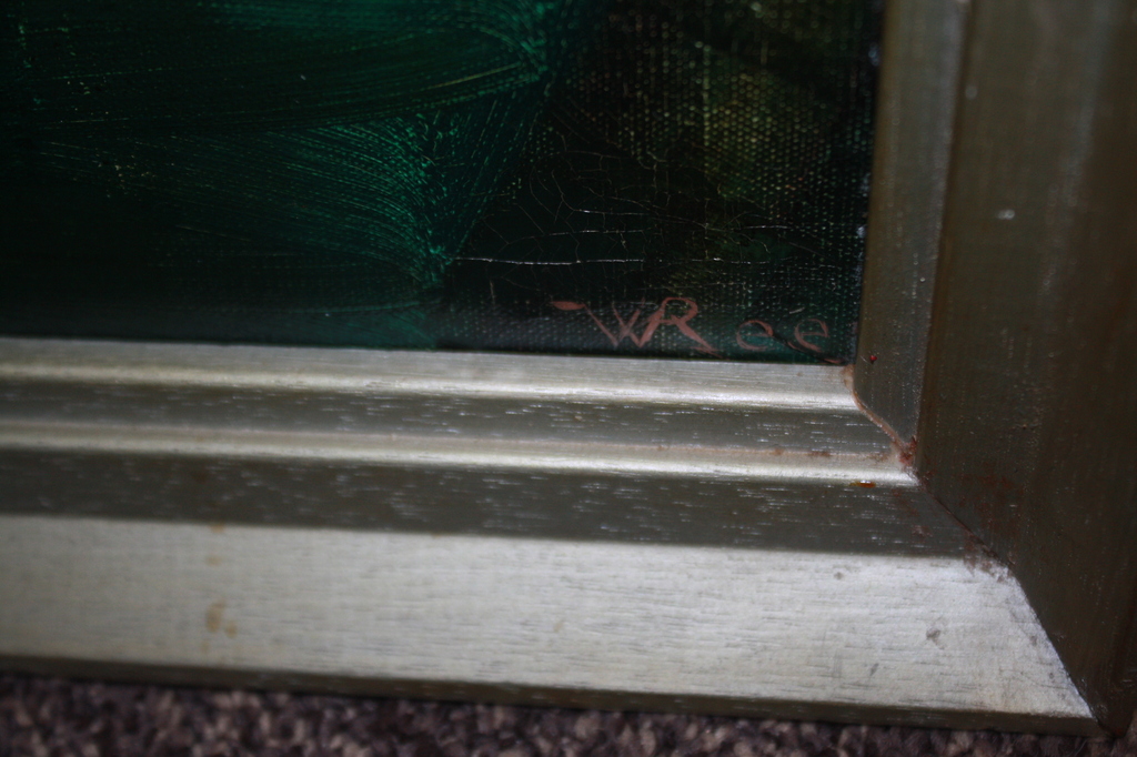 WILLEM REES -BLOEMEN EN EEN SINAASAPPEL - NAIVE KUNST kopen? Bied vanaf 200!