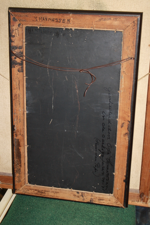 OLIEVERF PIOENROZEN door HANNESSEN kopen? Bied vanaf 1!