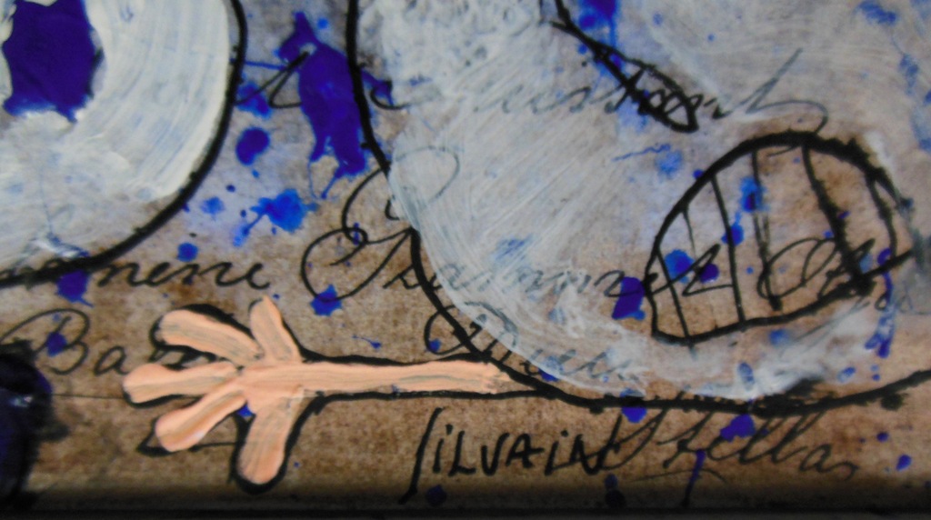 Christian Silvain: Gemengde techniek op doek, 9 - Ingelijst kopen? Bied vanaf 100!