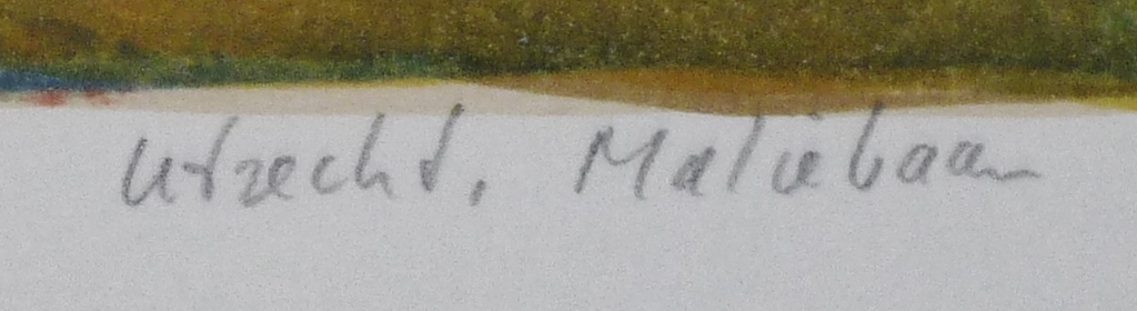 Jeroen Hermkens: Kleurenlitho, Maliebaan Utrecht kopen? Bied vanaf 150!