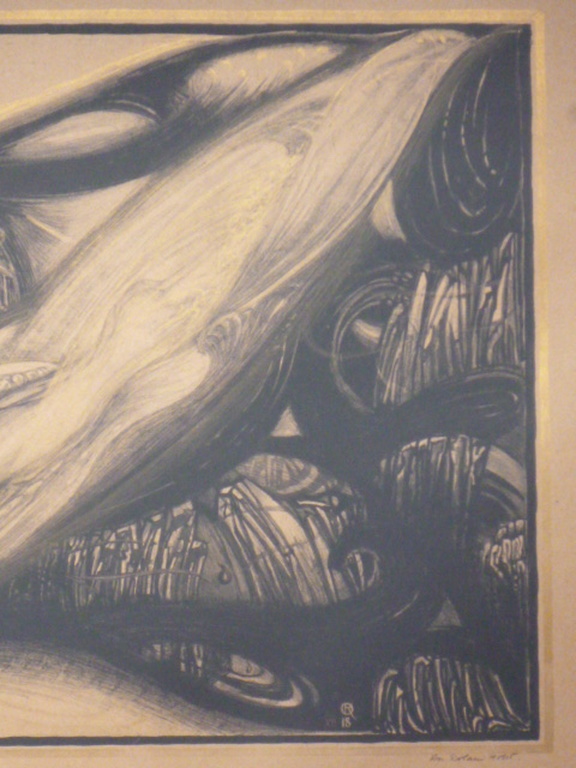 R.N. Roland Holst - litho - De parelduiker kopen? Bied vanaf 475!