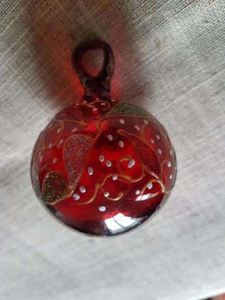 Israeel- mondgeblazen en handgeschilderd ball 94 kopen? Bied vanaf 5!