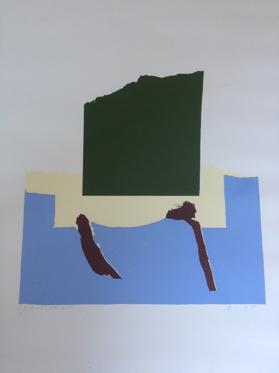 Gerard Leonard van den Eerenbeemt : abstracte compositie kopen? Bied vanaf 50!
