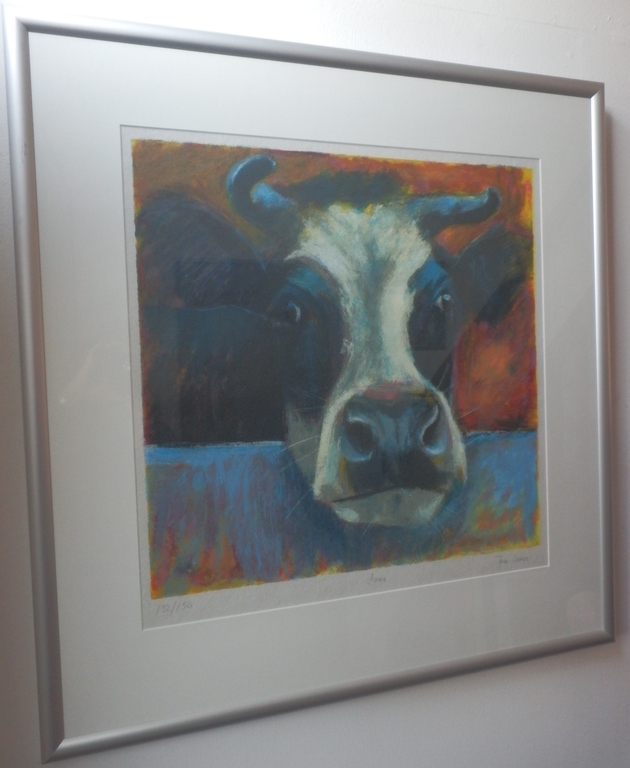 THEO ONNES Gr Zeefdruk ANNA Handgesigneerd en INGELIJST!!! verkocht voor € 150!