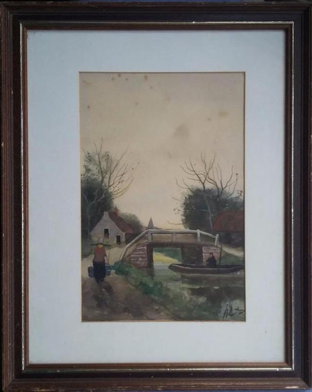 J.H. Doeleman (1848-1913) - Aquarel - gesigneerd  kopen? Bied vanaf 50!