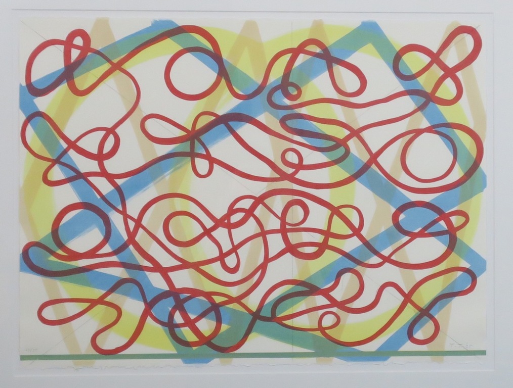 Toon Teeken: Litho, Zonder titel - Ingelijst kopen? Bied vanaf 20!