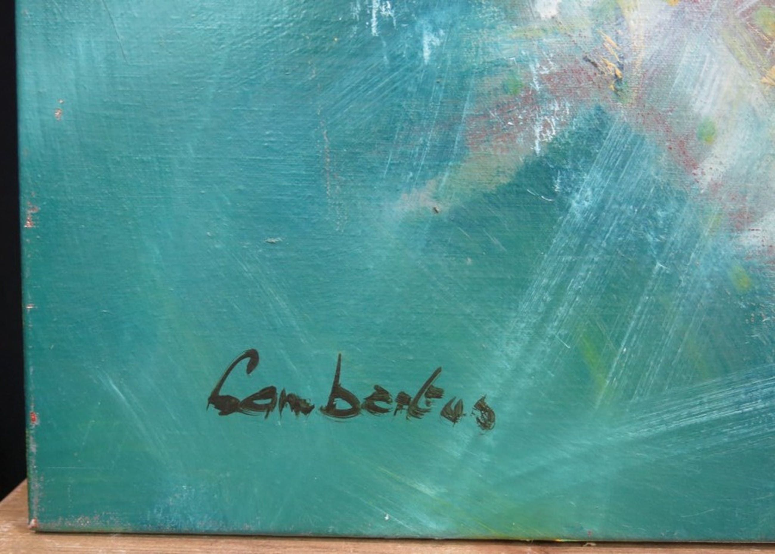 Lambertus de Jong Lambertus de Jong Olieverf op doek, Zonder titel