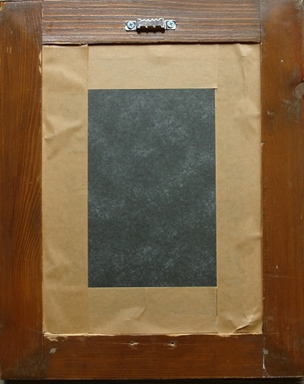 Willy Sluiter, kleurpotloodtekening. Wandelaar kopen? Bied vanaf 150!