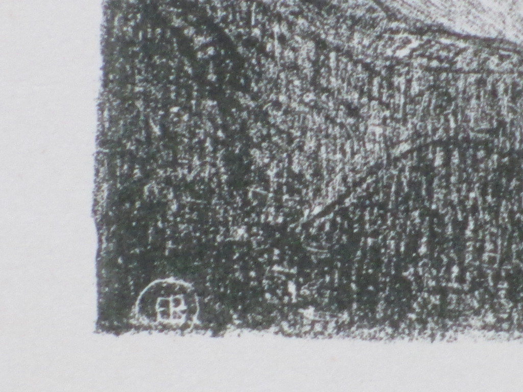 Etienne Bosch, Symbolistische voorstelling, Litho kopen? Bied vanaf 1!