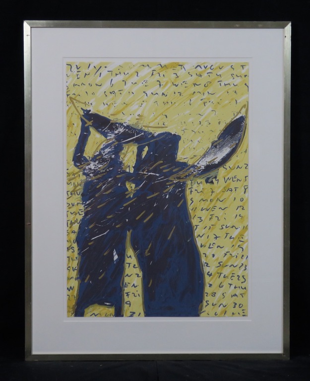 Titus Nolte: Litho, Zonder titel - Ingelijst kopen? Bied vanaf 20!