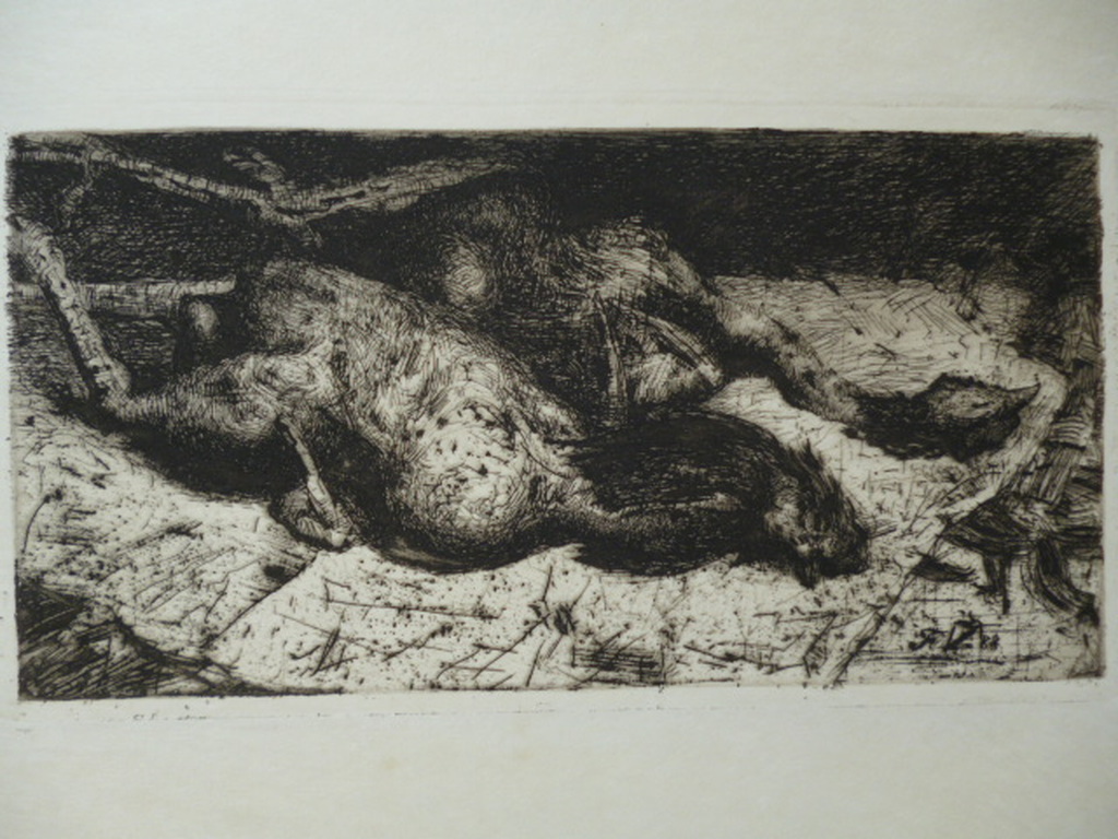 Floris Verster - ets - Geplukte hanen kopen? Bied vanaf 90!