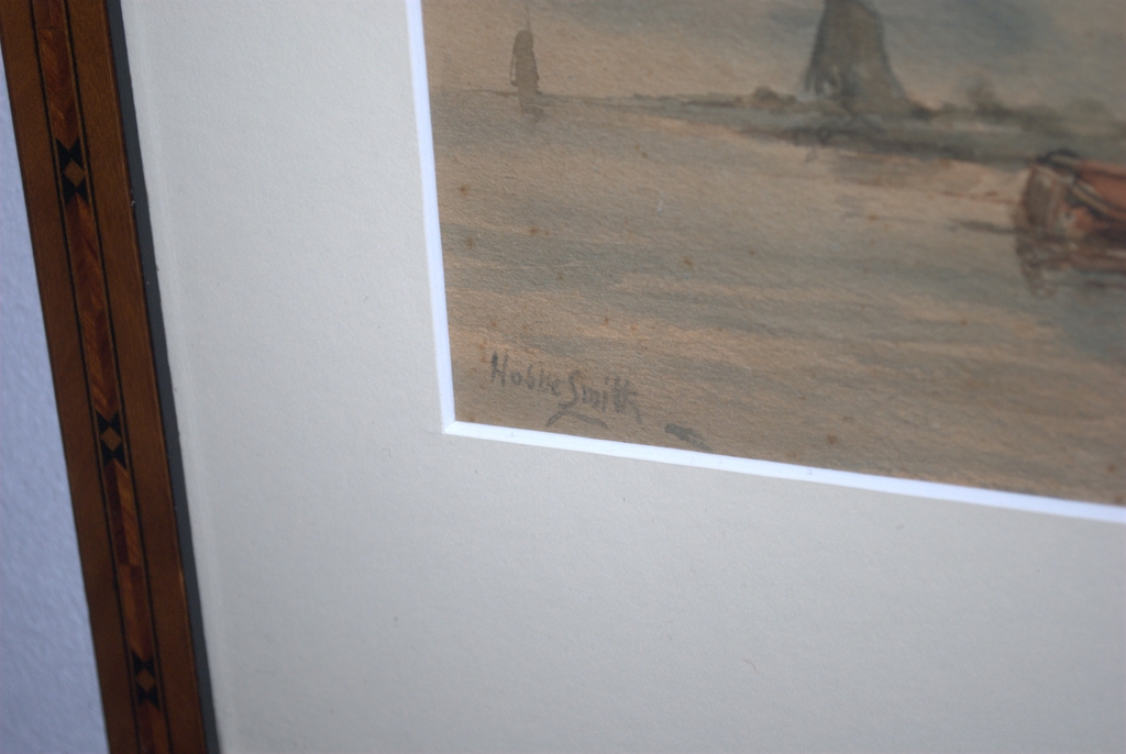 Hobbe Smith-afgemeerde zeilschepen -aquarel kopen? Bied vanaf 120!