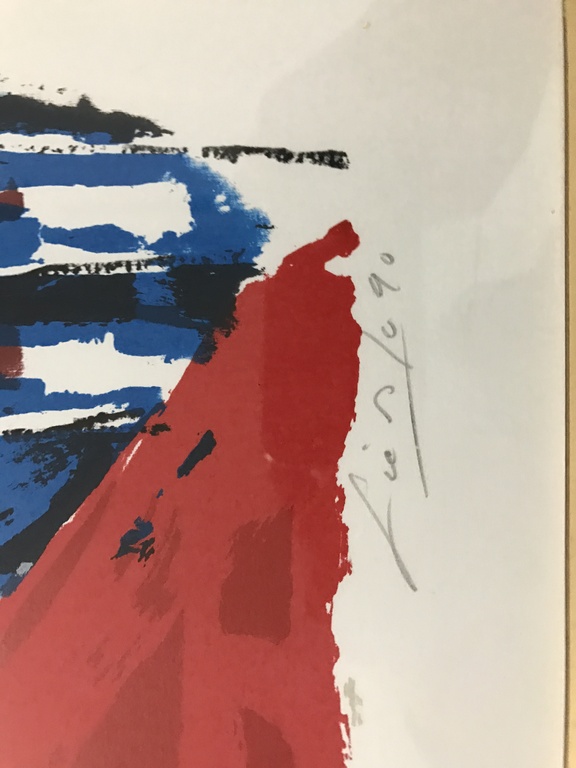 John Lie A Fo   1 originele zeefdruk / Litho gesigneerd 1990 kopen? Bied vanaf 1!