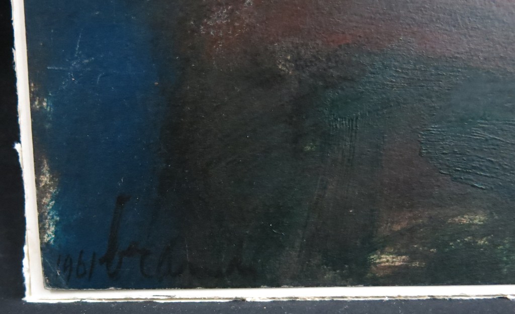 Eugene Brands: Olieverf op papier, Vrouw kopen? Bied vanaf 1500!