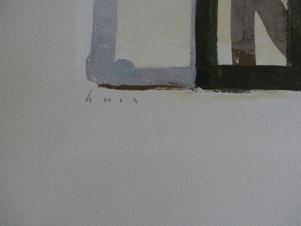 Piet Warffemius - litho: Huis - 1995 kopen? Bied vanaf 75!