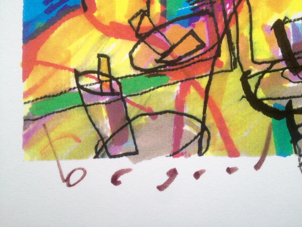 Herman Brood, zeefdruk, Big Smack kopen? Bied vanaf 200!