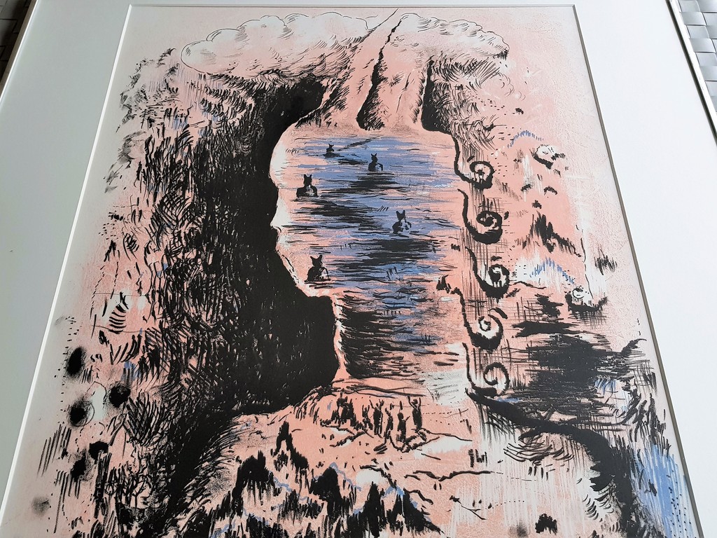 Nour Edinne Jarram - Litho - Gesigneerd 93 kopen? Bied vanaf 1!