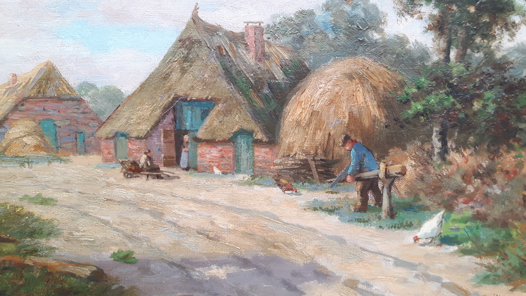 Aanzicht boerenerf Hendricus Anthonius Dievenbah  ( 1872-1946 kopen? Bied vanaf 100!