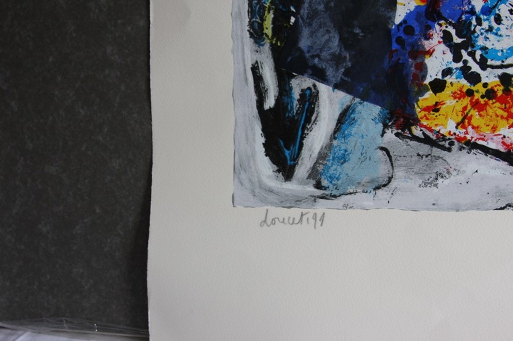 Jacques Doucet, Zeefdruk op papier, z.t.  kopen? Bied vanaf 170!