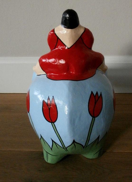 Ada Breedveld - beeld: blauwe olifant tulpen groot - 2003 kopen? Bied vanaf 95!