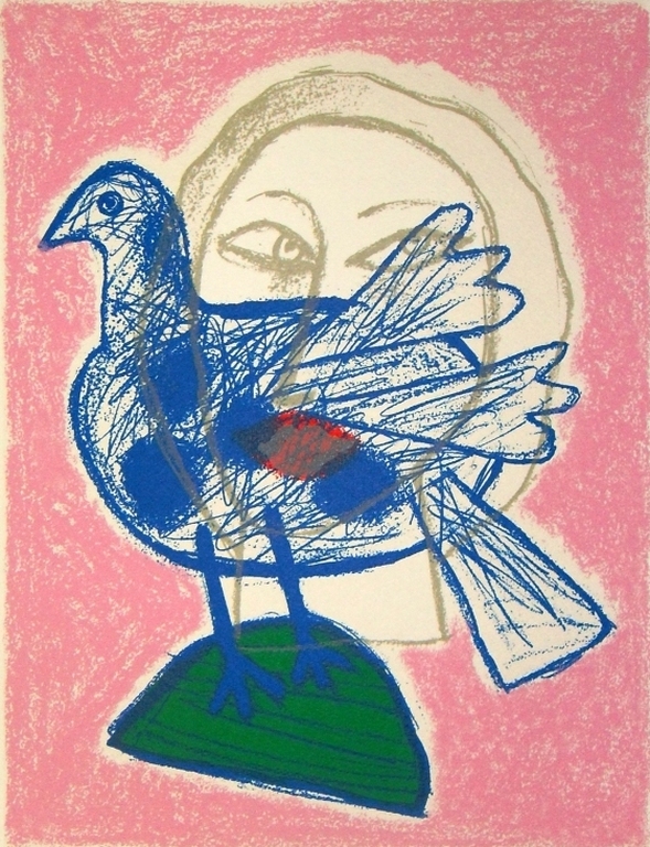 Corneille : Vrouw en vredesduif kopen? Bied vanaf 1!