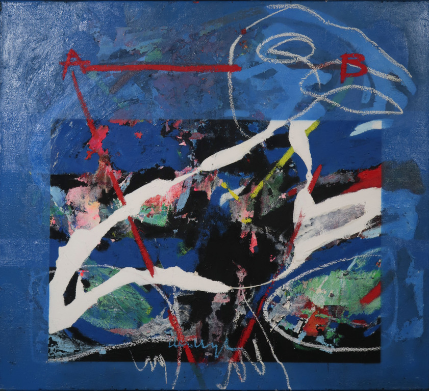 Wiegen den Uyl: Olieverf op doek, Schijnstand II (Groot) kopen? Bied vanaf 150!