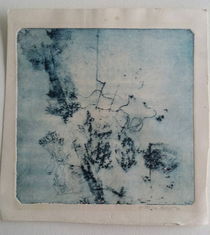 Willie van Haard. Ets. Abstract. kopen? Bied vanaf 1!