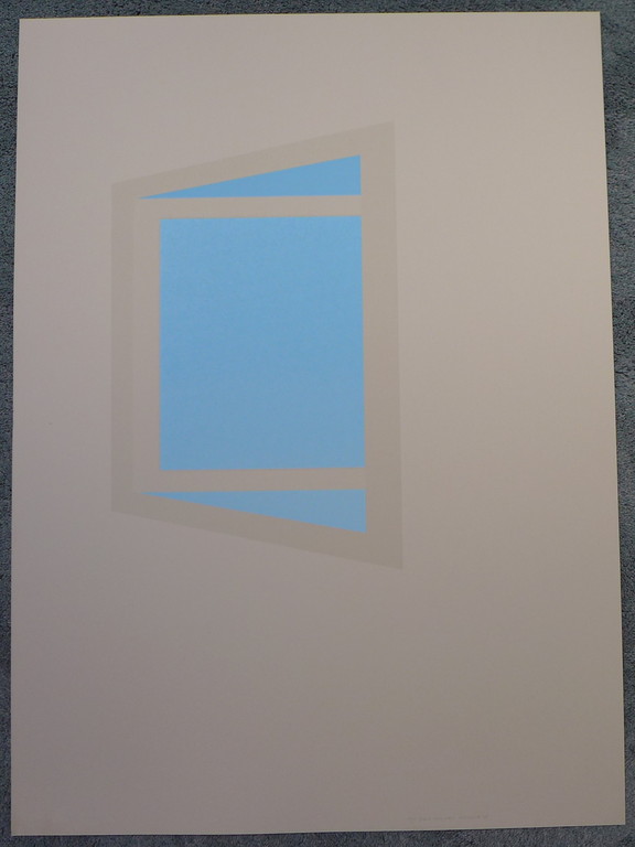 Frits Hesseling, zeefdruk uit 1986. oplage 5/15 beeldformaat 75 X 55 cm.  kopen? Bied vanaf 10!