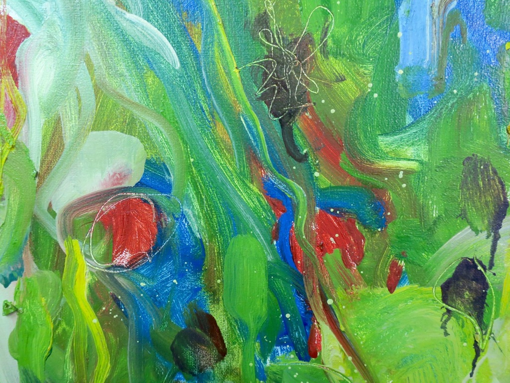 Hennie van der Vegt: Acryl op doek, Bloemen - Ingelijst (Groot) kopen? Bied vanaf 200!